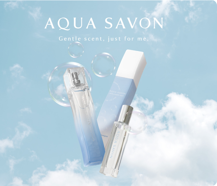 AQUA SAVON Gentle scent, just for me.