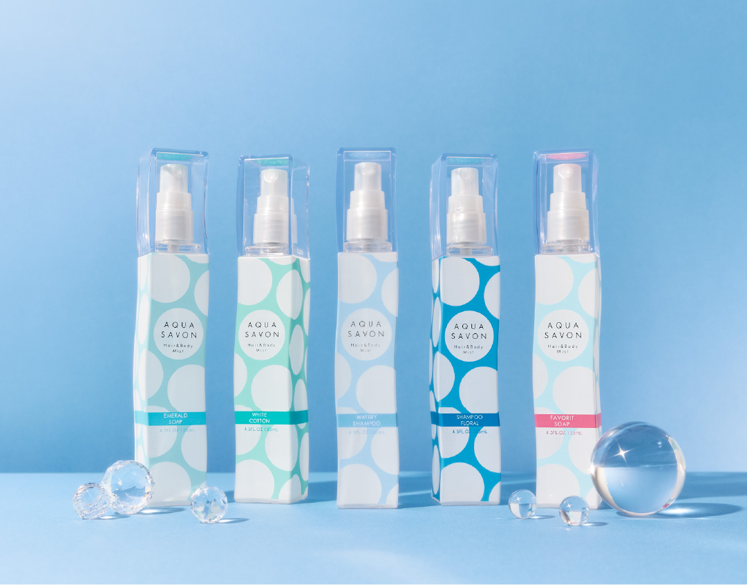 アクアシャボン - わたしに、やさしい香り。アクア シャボン｜AQUA